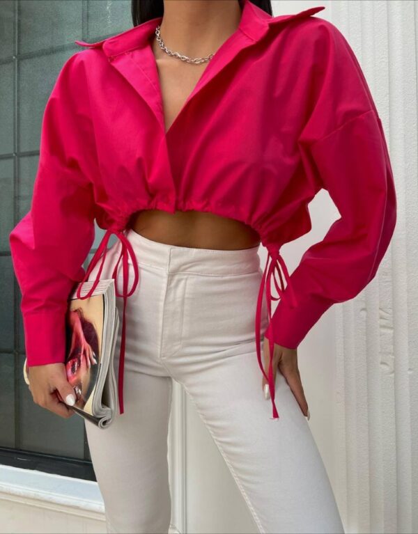 Top Crop INNAS roz fucsia