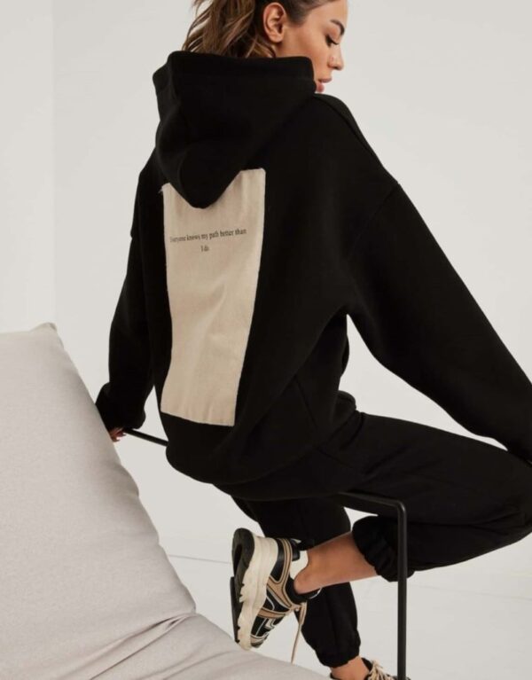 Trening negru inscripționat REMISA - negru, M